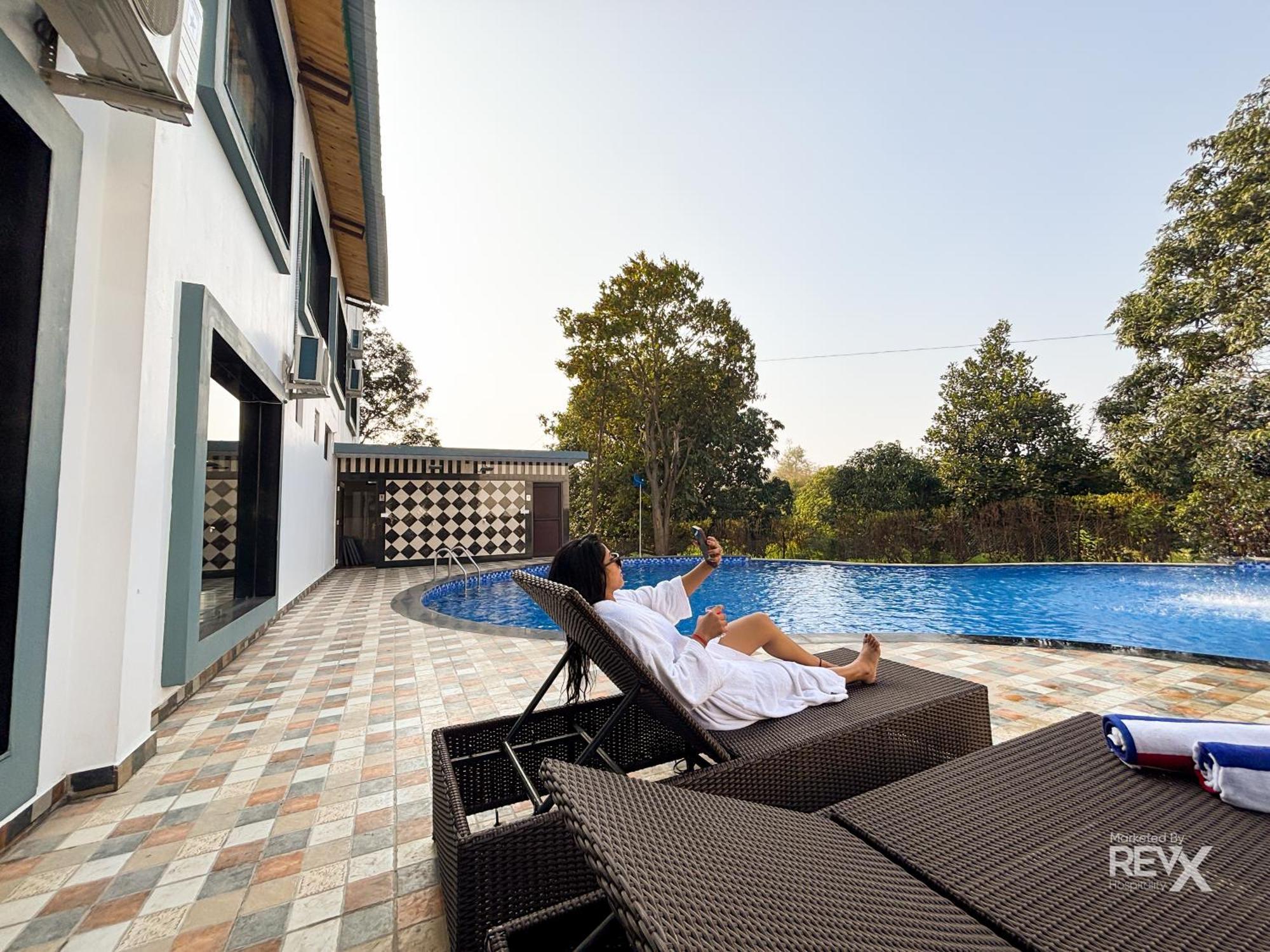 Wonderwood Corbett Resort -1Min Walk To River With Deep Jungle Trail Ramnagar  Exteriér fotografie